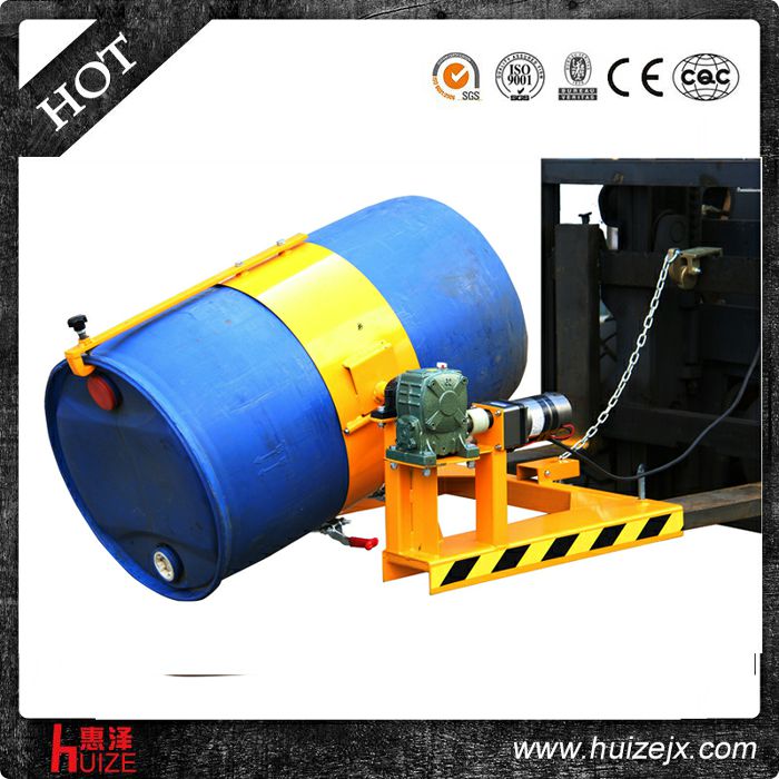 叉車專用倒桶機(jī)具（塑鐵桶，電翻轉(zhuǎn)）