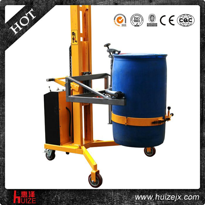 半電動(dòng)油桶車（直角腿，夾鐵桶翻轉(zhuǎn)）3